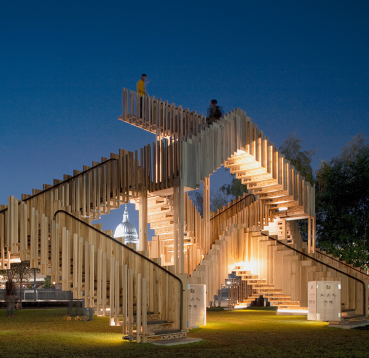 Endless Stair_glulam